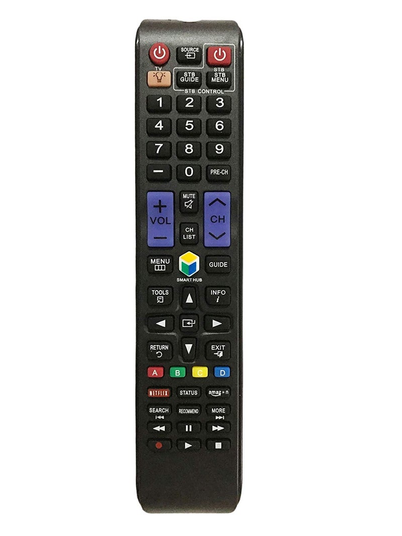 BOMAZ Replacement Remote Controller fit for Samsung UN32J4002 UN32M4500 UN32M4500AFXZA UN55F6400 UN50F6400AFXZA PN64F8500 PL64F8500 Smart TV - Image 1
